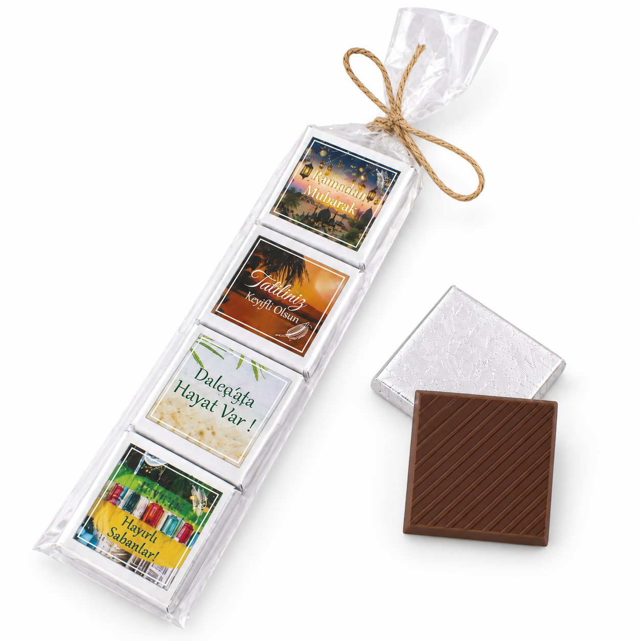 ŞEFFAF PAKETTE MADLEN ÇİKOLATA