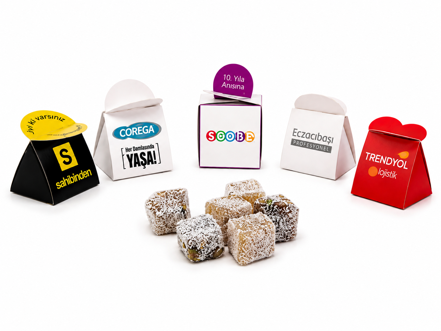Logolu Minik Paket Lokum