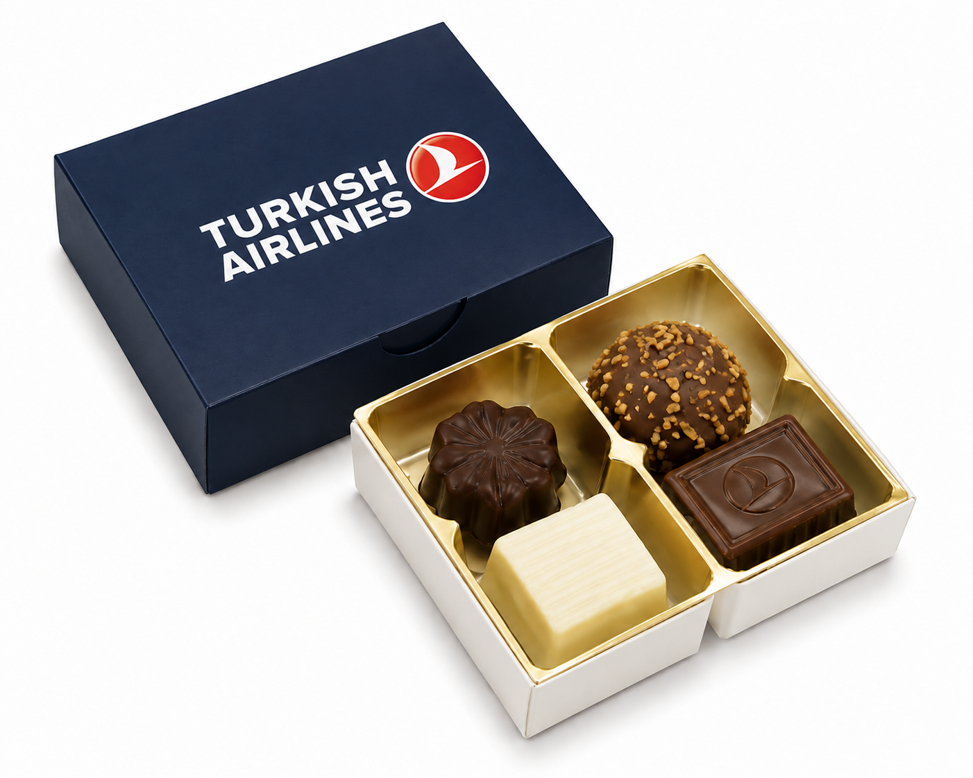 KURUMSAL KUTUDA 4'LÜ KUTUDA ÇİKOLATA