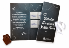 TEBRİK KARTINDA MADLEN ÇİKOLATA